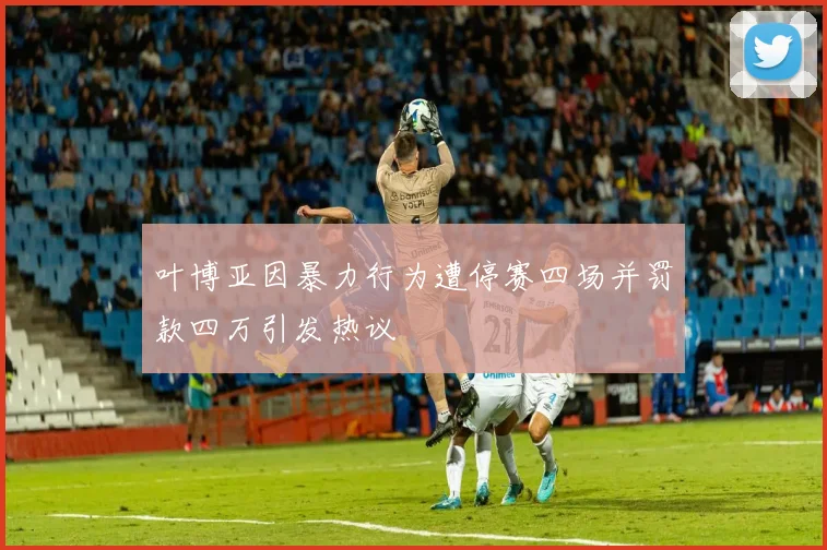 叶博亚因暴力行为遭停赛四场并罚款四万引发热议